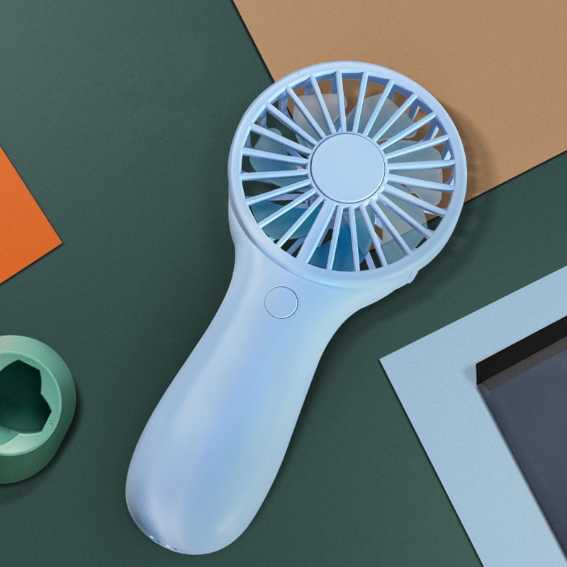Quạt Mini Cầm Tay 3V AA Có Thể Điều Chỉnh Tốc Độ Cho Ngày Nhà Giáo