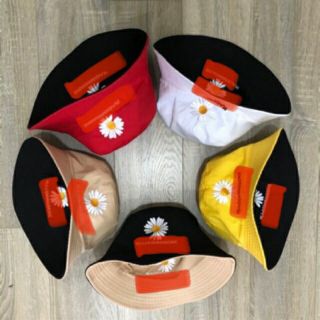 Mũ vành 2 mặt - hoa cúc