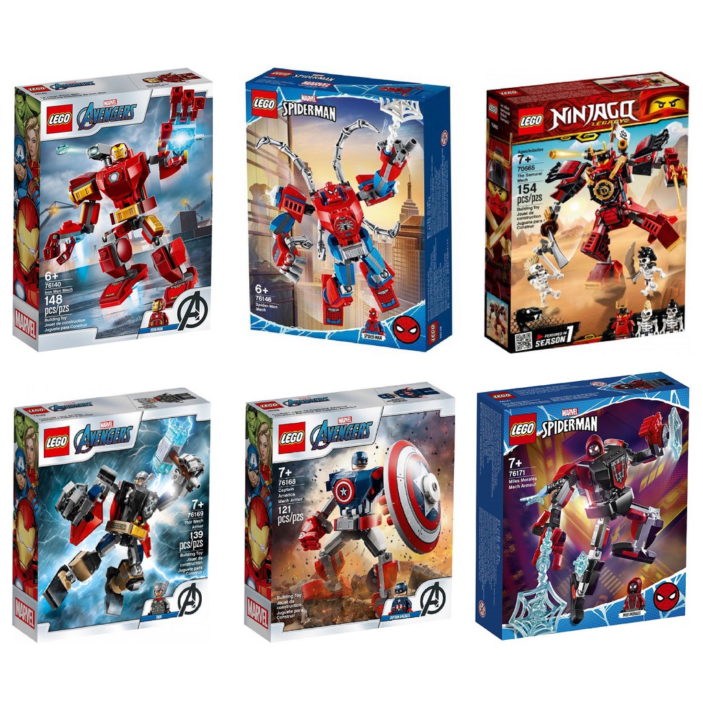 Lego - Robot - Siêu Anh Hùng