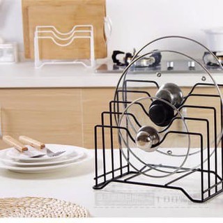 Kệ để dao thớt,nắp xoong nồi nhà bếp đa năng, sang trọng, chất lượng