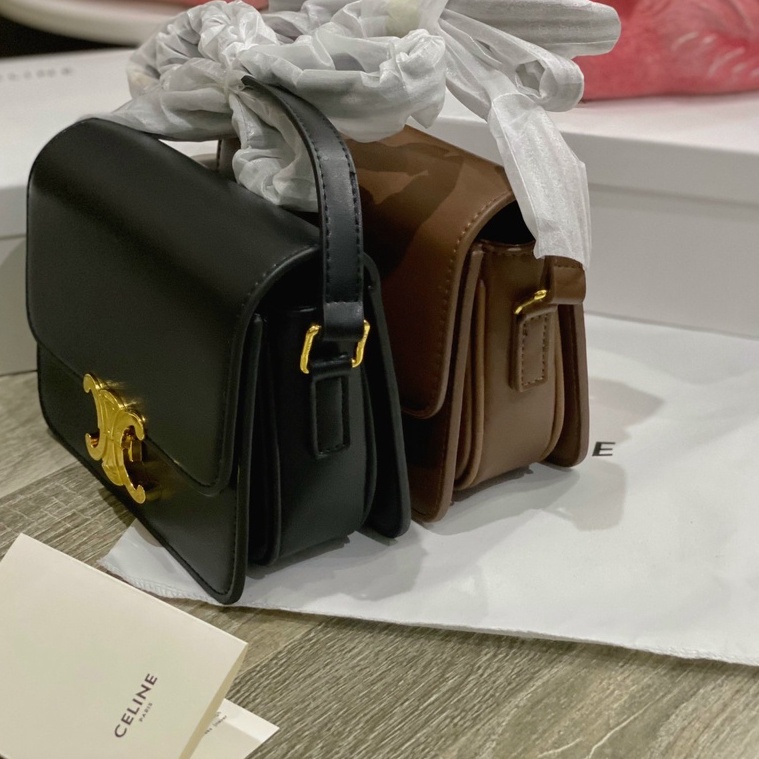 Túi xách nữ cầm tay Celin khóa hoa hàng đẹp cao cấp