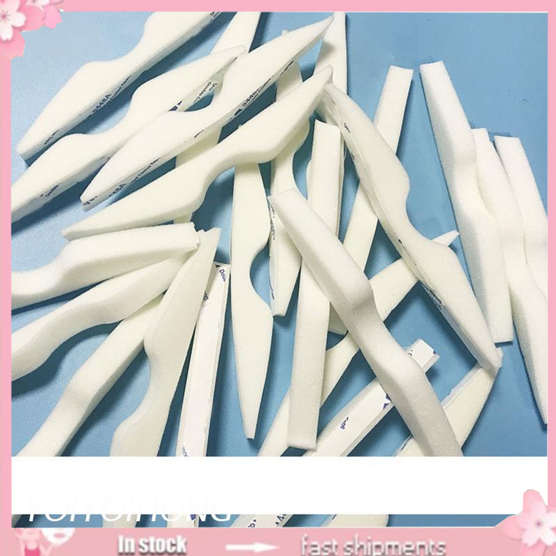 Bộ 50 miếng đệm sống mũi gắn khẩu trang tự dính 3D dùng một lần mềm mại chống hơi nước