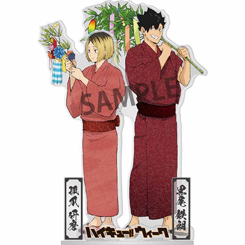 Standee Haikyuu Vua bóng chuyền tượng acrylic standee anime mica chibi trang trí trưng bày mô hình