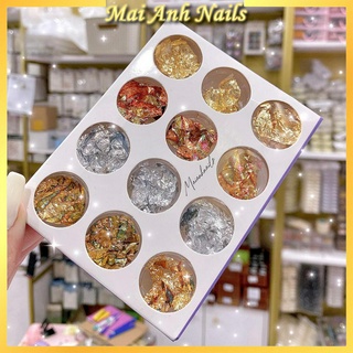 Set giấy bạc - Giấy nhún Nail trang trí MaiAnhNails