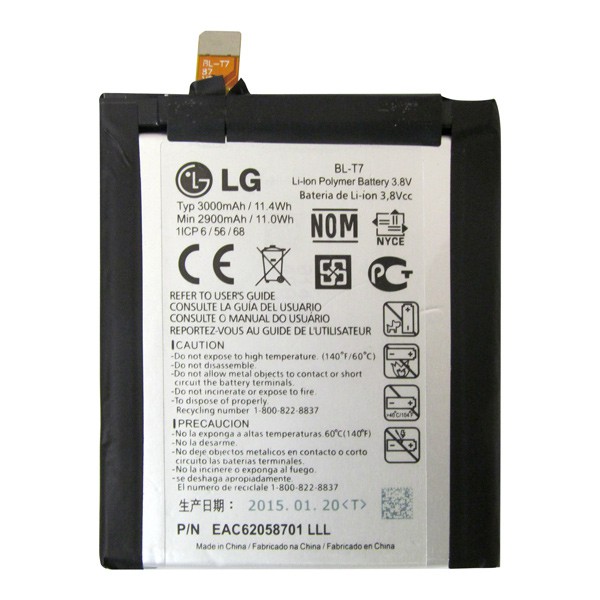 Pin zin cho LG G3 iSai VL31 / LGV24 (BL-T7) - 3000mAh