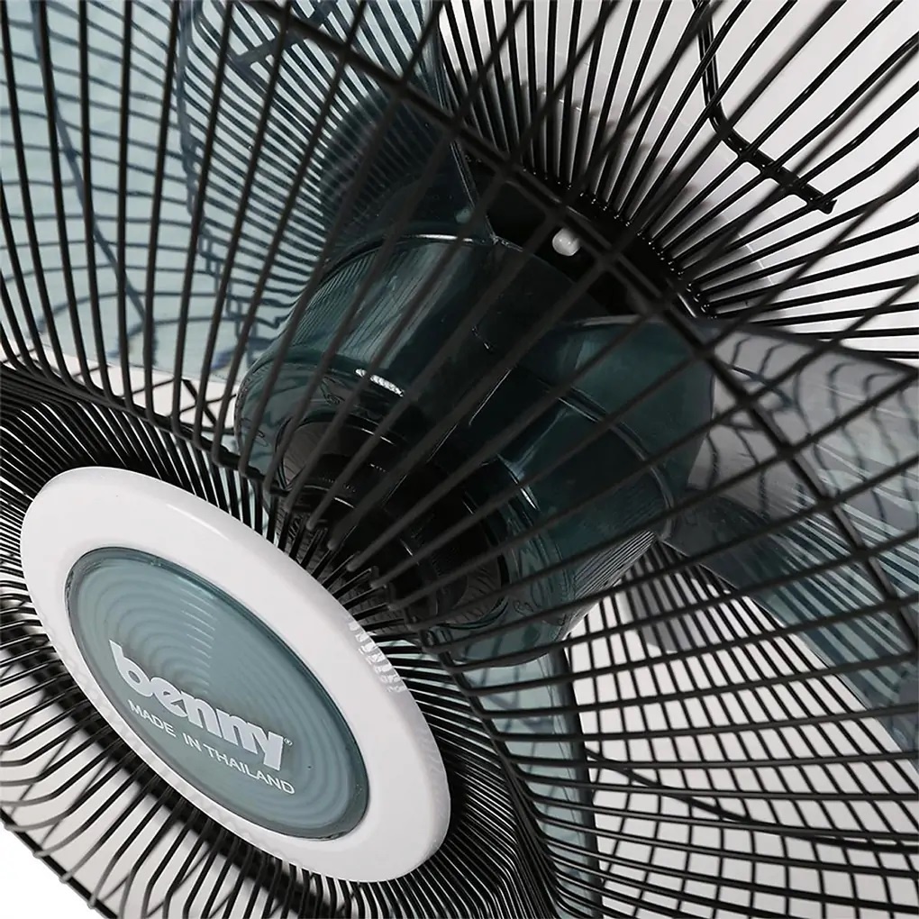 Quạt Treo Tường Benny BFW-48T Có Remote - Màu Trắng - Hàng Chính Hãng - BFW48T / 50W / Cánh 40cm