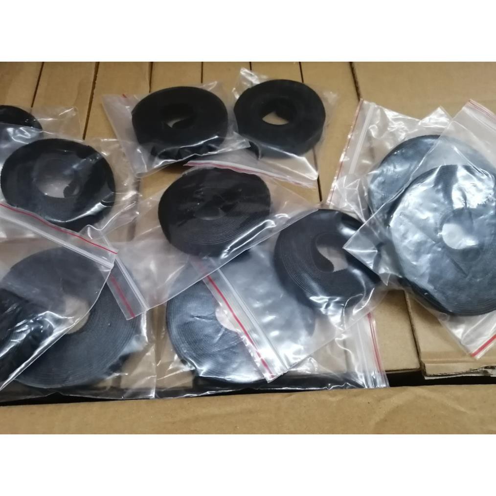 Băng dính gai, dính nhám, vẻ lo màu đen