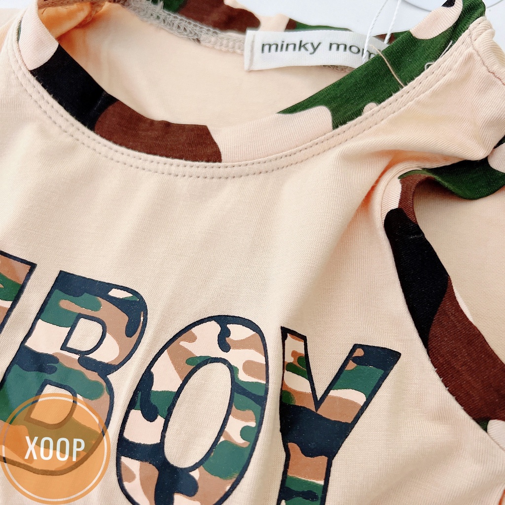 [ Đại Size 7-26kg] Bộ ba lỗ thun lạnh hàng minky mom họa tiết lính,suboy cho bé (SP002124 ) shop phúc yến