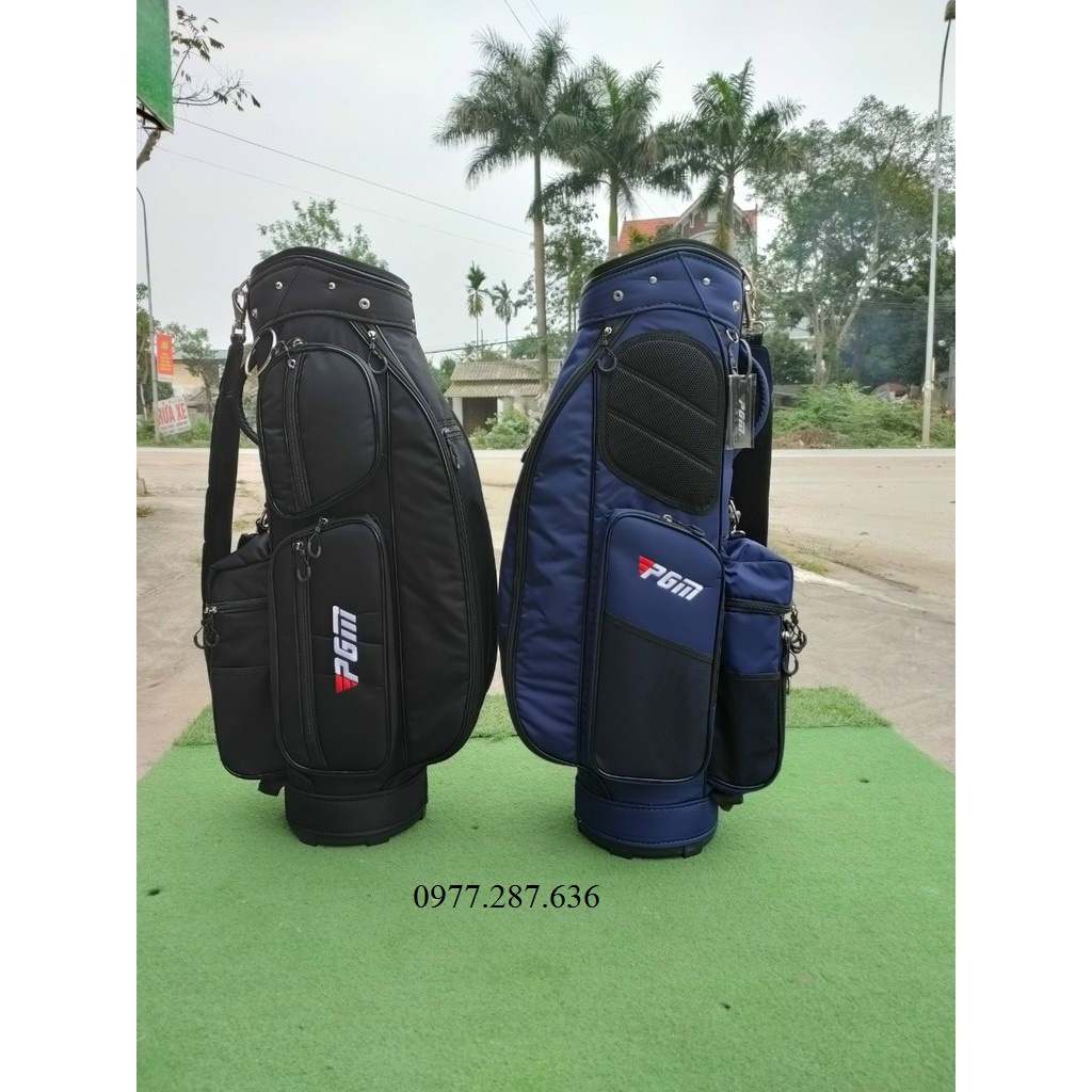 Túi gậy golf bag PGM đựng 14 - 16 gậy vải bạt siêu nhẹ tay cầm thuận tiện di chuyển shop GOLF PRO TM039