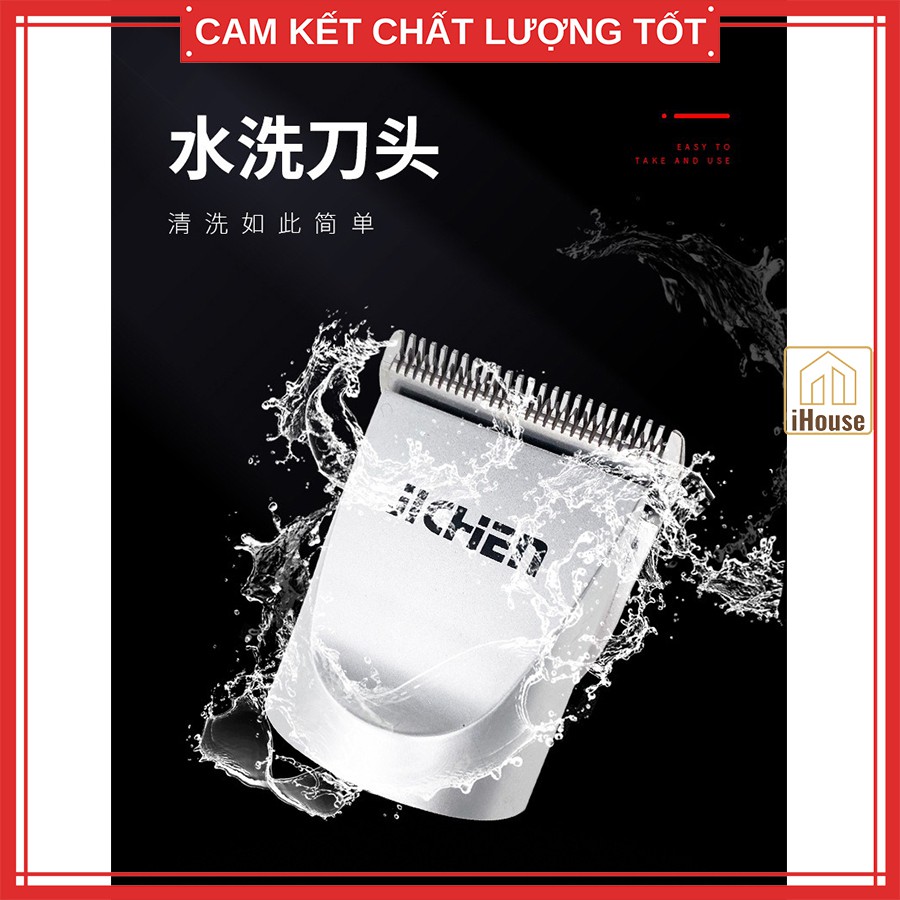 [Loại tốt] Tông đơ cắt tóc Ji.chen/XiaGuang xịn cho bé, trẻ em, người lớn tại nhà, Bộ tông đơ cắt tóc mini cho chó iHou