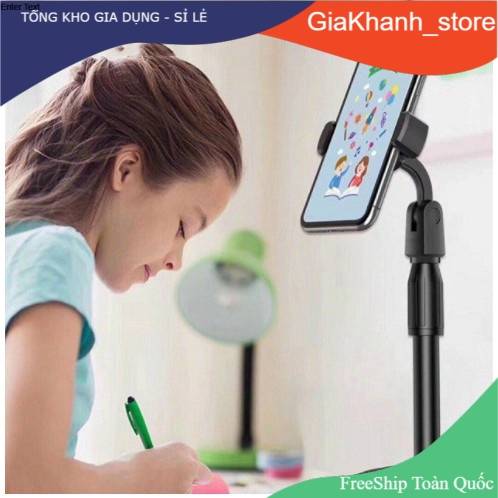 Giá kẹp đỡ điện thoại L8 quay LIVESTREAM TikTok xoay 360 độ tiện lợi