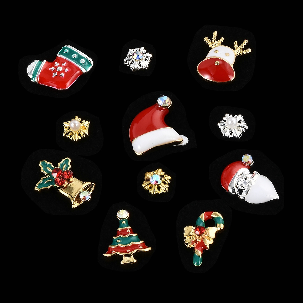 Sticker Dán Móng Họa Tiết Giáng Sinh Chủ Đề Giáng Sinh