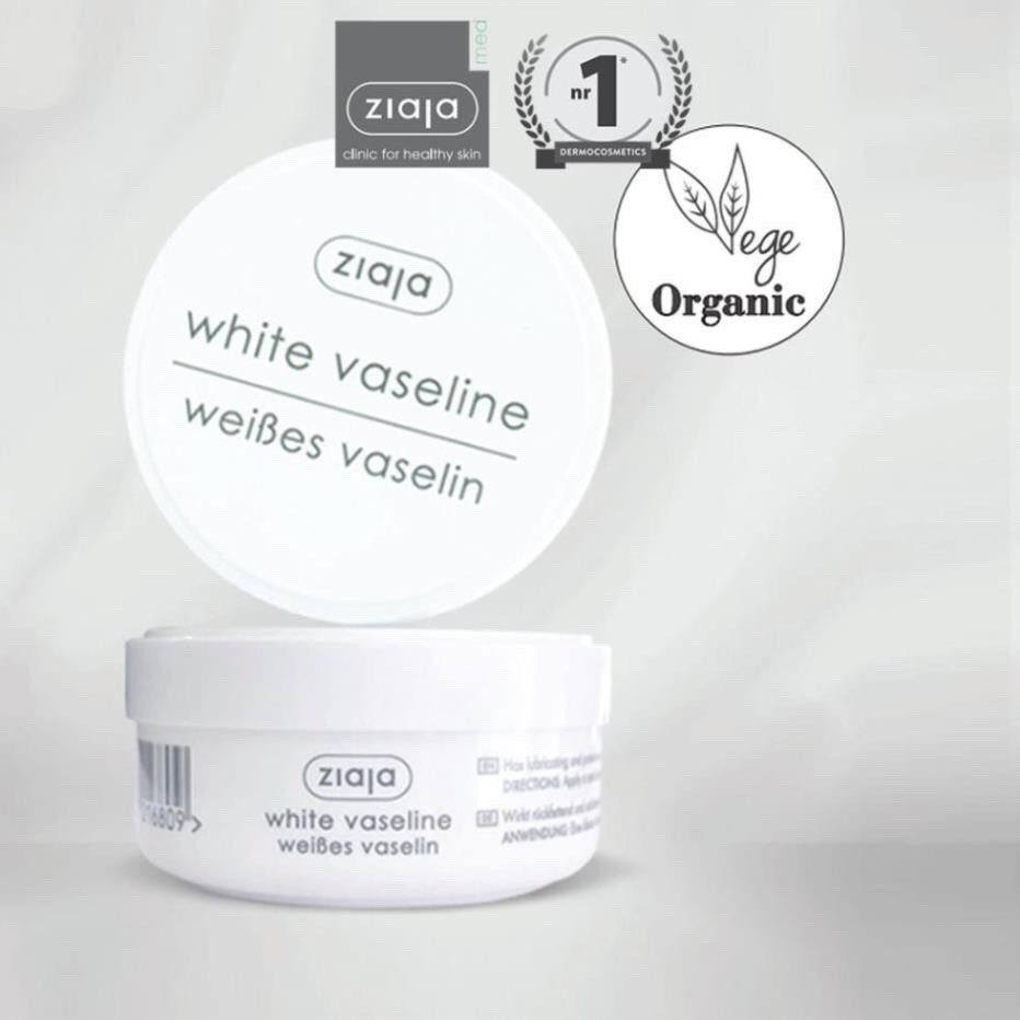 (CHÍNH HÃNG) Sáp Dưỡng Ziaja White Vaseline Tái Tạo Da, Bảo Vệ Giữ Ẩm - 30ml