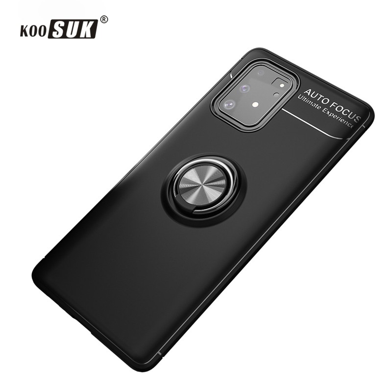 ốp điện thoại Silicone Mềm Có Vòng Nhẫn Dùng Cho Samsung Galaxy A81 M60S Note10 Lite / A91 M80S S10 Lite