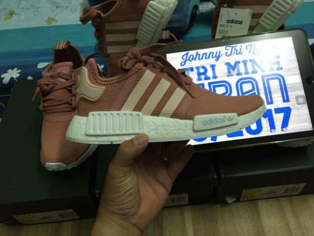 Giày thể thao sneaker adidas NMD Raw Pink