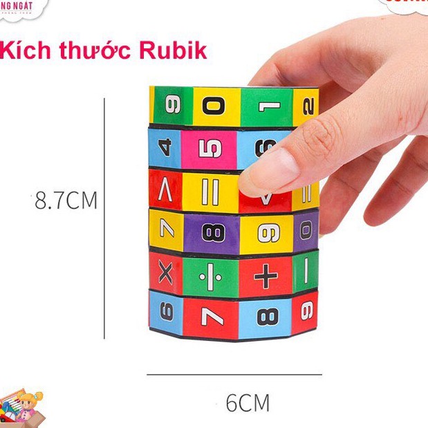 [FreeShip – Sale khô máu] RUBIK TOÁN HỌC 6 TẦNG 4.8