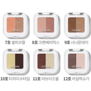 Phấn mắt 2 màu A'pieu Mineral Mono Shadow Dual 🌷
