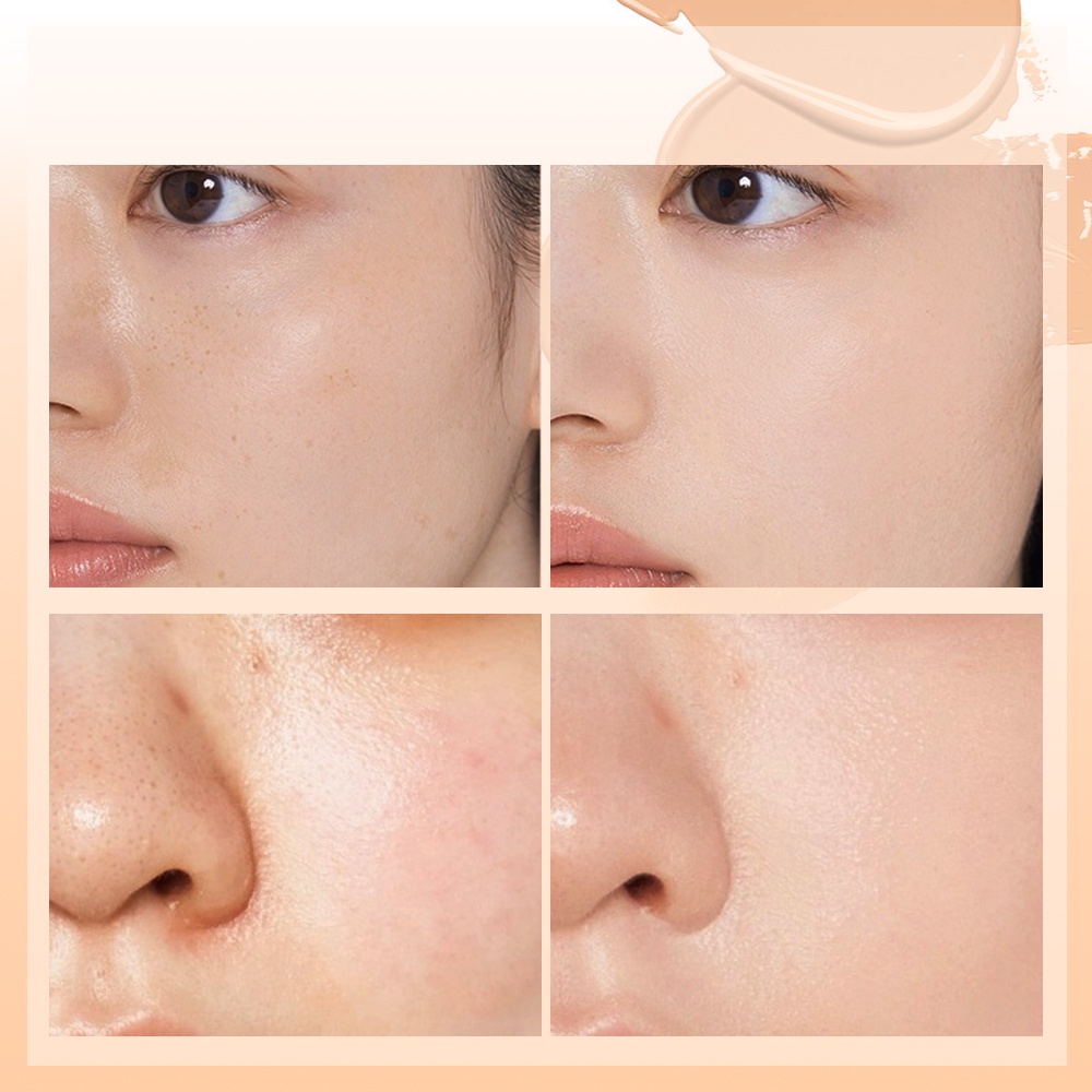 Phấn nước ANNIES SACE LADY BB CC đánh nền kiềm dầu hoàn tự nhiên với bông trang điểm