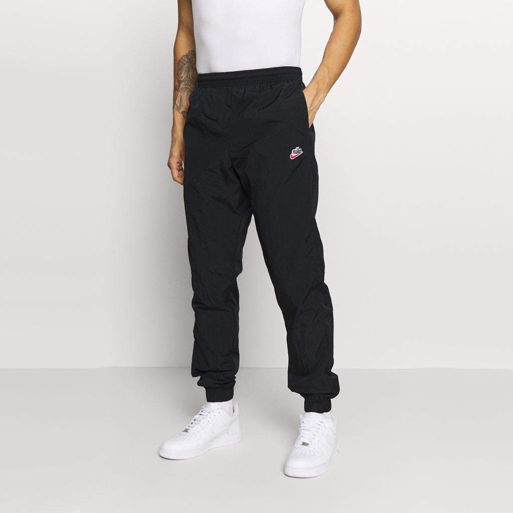 [CHÍNH_HÃNG] QUẦN DÀI NIKE HERITAGE WOVEN TROUSERS - ĐEN