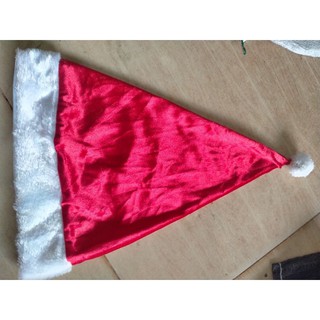 Mũ noel vải nhung cho bé