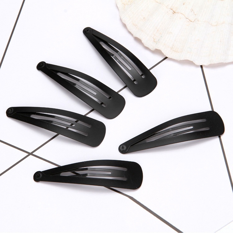 Bộ 12 cây kẹp tóc màu trơn xinh xắn cho bạn nữ