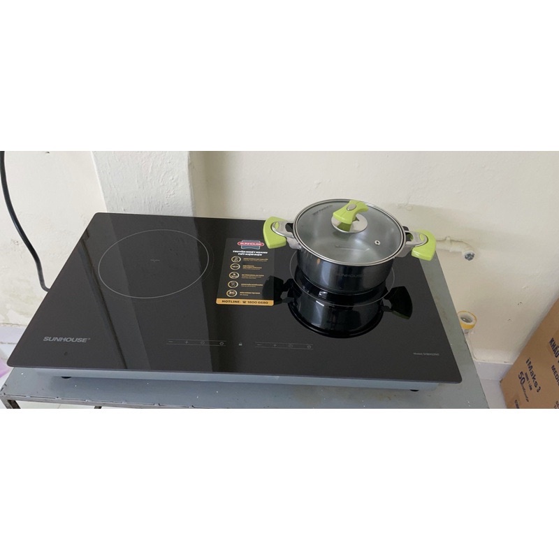 Bếp điện từ đôi Sunhouse SHB9101
