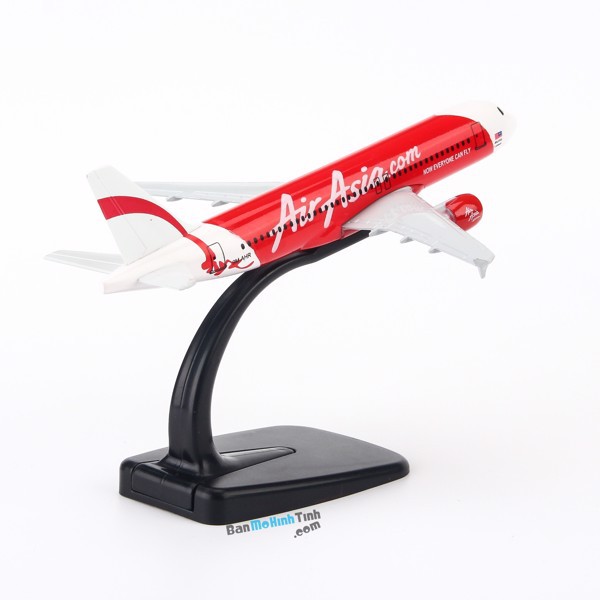 Mô hình máy bay Air Asia Airbus A320 16cm Everfly