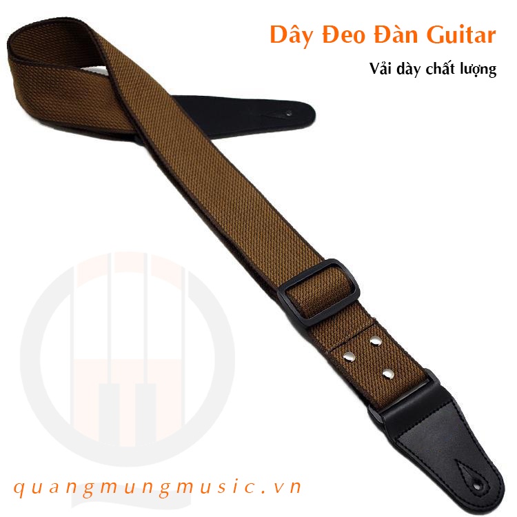 Dây Đeo Đàn Guitar Vải Dày Chất Lượng