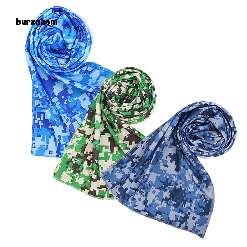 Bur Khăn Tắm Thể Thao Họa Tiết Rằn Ri Cách Nhiệt Thời Trang Mùa Hè