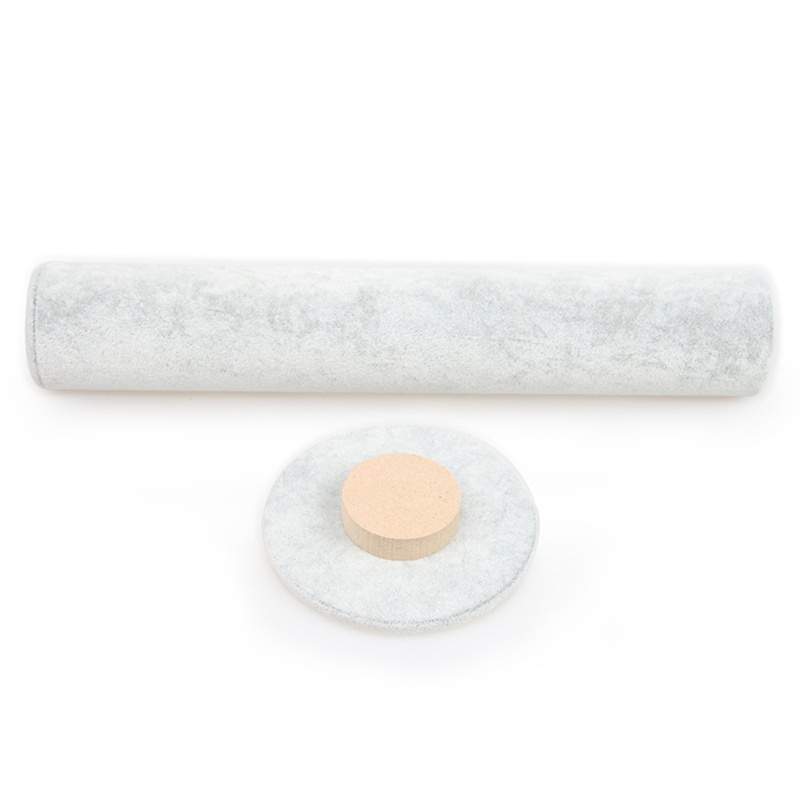 Flgo Giá Đỡ Vòng Cổ / Vòng Tay Bằng Nhung Xám Đen Độc Đáo Trang Trí Nhà Cửa