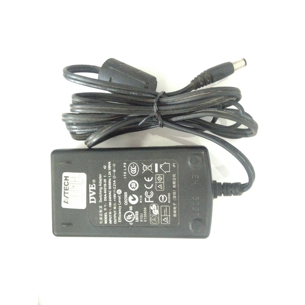 Adapter nguồn DVE 19V 2.21A chính hãng