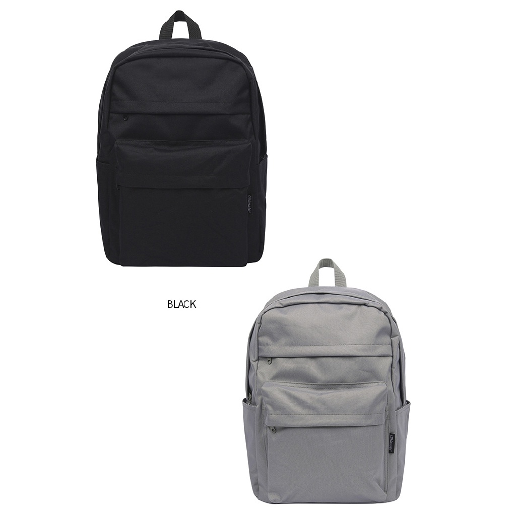 SPAO Balo Màu Trơn Kích Cỡ Lớn Hàn Quốc Cho Nữ