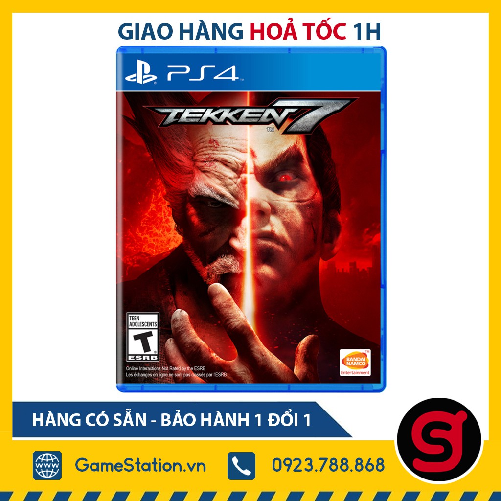 Đĩa Game PS4: Tekken 7 Standard