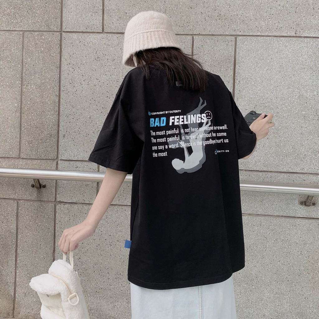 Áo thun Outerity BAD FEELINGS ver2.0 / Black ORP161