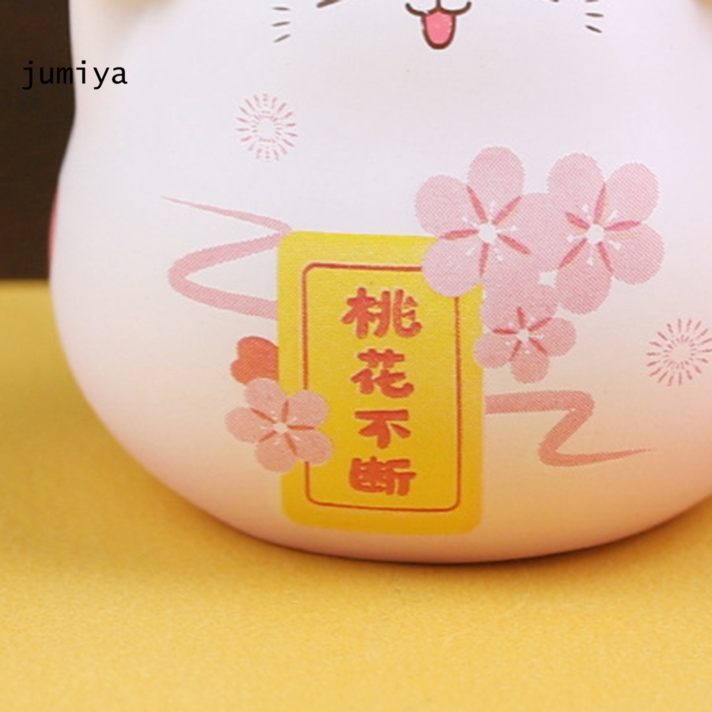 Mô hình chú mèo nhỏ xinh bằng nhựa resin tinh tế dùng trang trí độc đáo