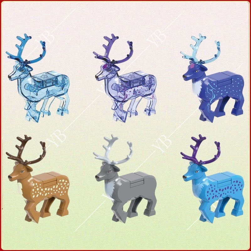 Mô Hình lego Hình Chú Nai Kika Dễ Thương Cho Bé