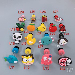 [Freeship_50k_Được chọn mẫu] Icon lò xo, jibbitz 3D cài dép siêu yêu 