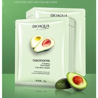 Mặt nạ Bioaqua tinh chất bơ set 10 miếng