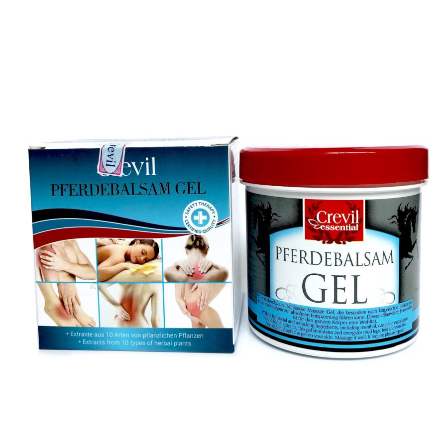 PFERDEBALSAM GEL - GEL MASSAGE HỖ TRỢ GIẢM ĐAU, HỖ TRỢ GIẢM NHỨC MỎI