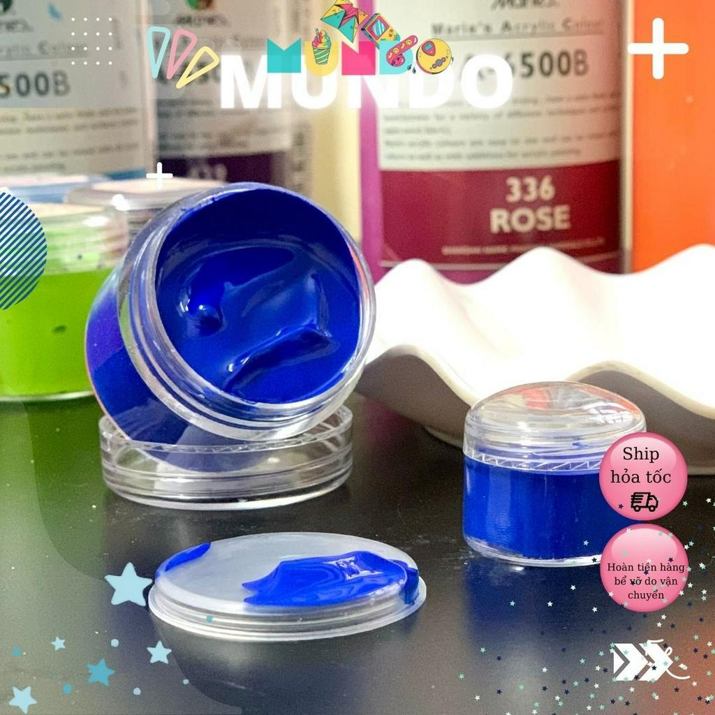 Màu Acrylic Marie's Chiết 30ml, Màu Acrylic Tô Tượng Hủ 30gr, Màu Vẽ Túi, Vẽ Tường