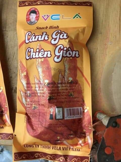 sỉ 30 gói snack cánh gà