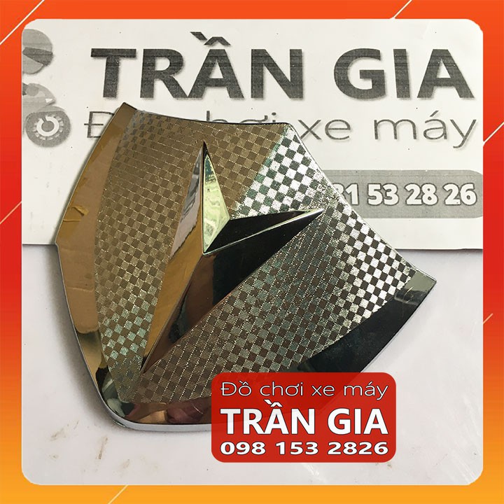 Mão ốp đầu xe sirius fi xi mạ crom bản phun xăng điện tử