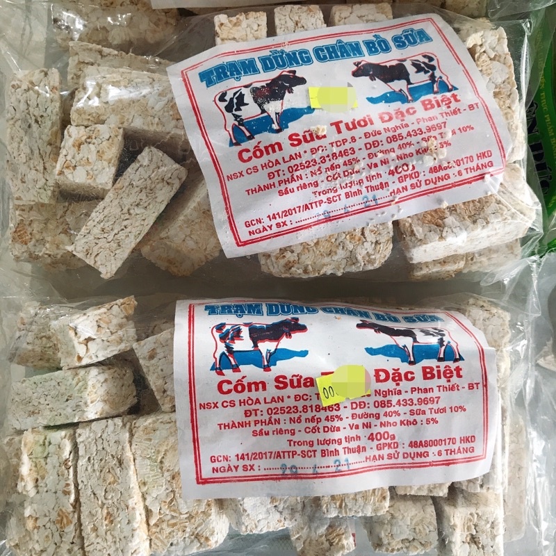 Cốm sữa tươi Trạm dừng chân bò sữa Long thành