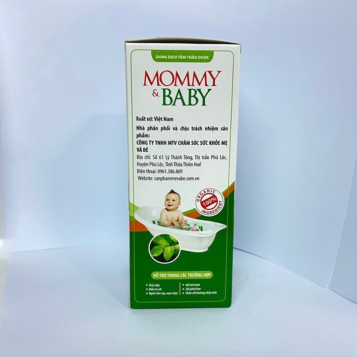 Sữa tắm thảo dược Mommy &amp; Baby 300ml