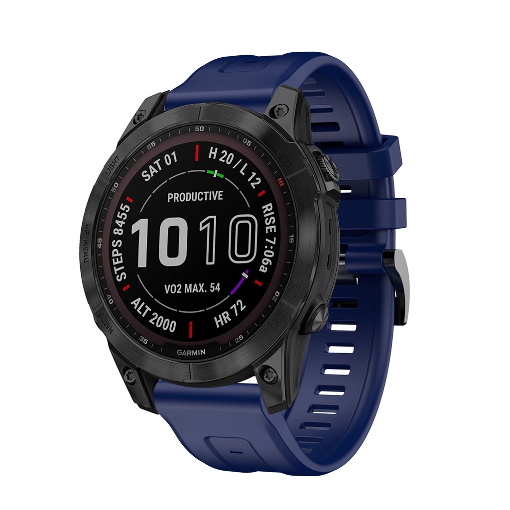 Dây Đeo Bằng Silicone 22mm Cho Đồng Hồ Garmin Fenix 7/Fenix 6 GPS/Fenix 6 PRO GPS/Fenix 5/Fenix 5 Plus