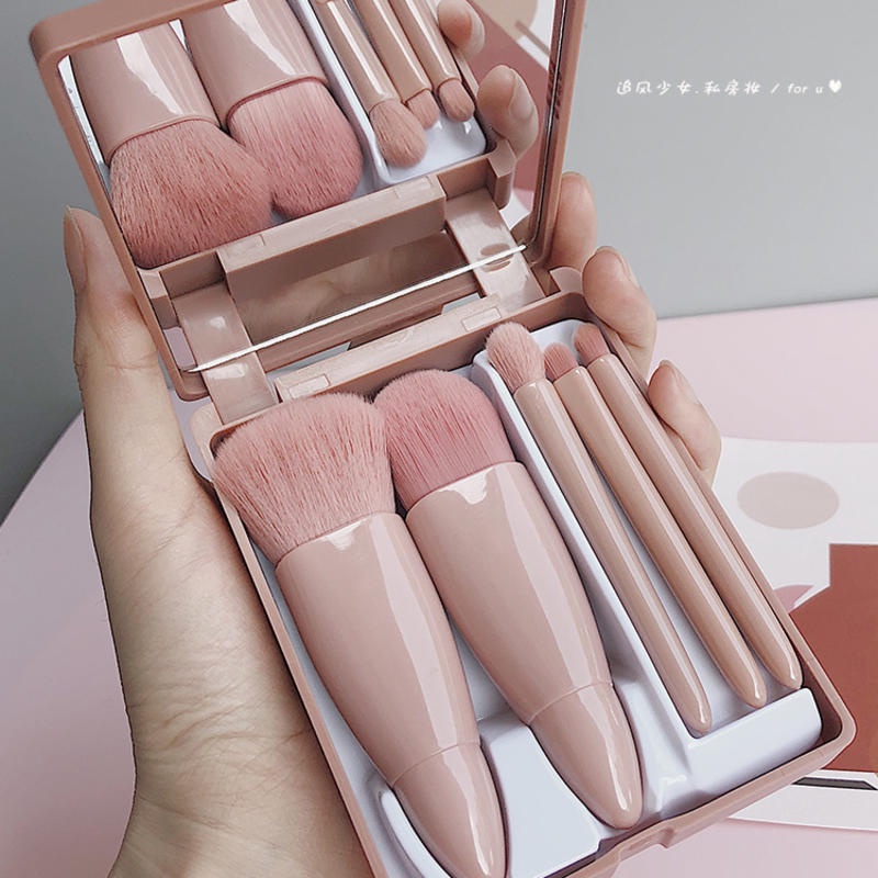 Set 5 Cọ Trang Điểm Lông Mềm Mịn