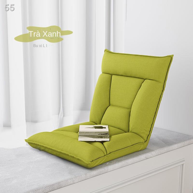 Zz ◎✣☊Giường ghế lười sofa đơn tatami ánh sáng net sang trọng gấp màu đỏ cho ký túc xá sinh viên đại học