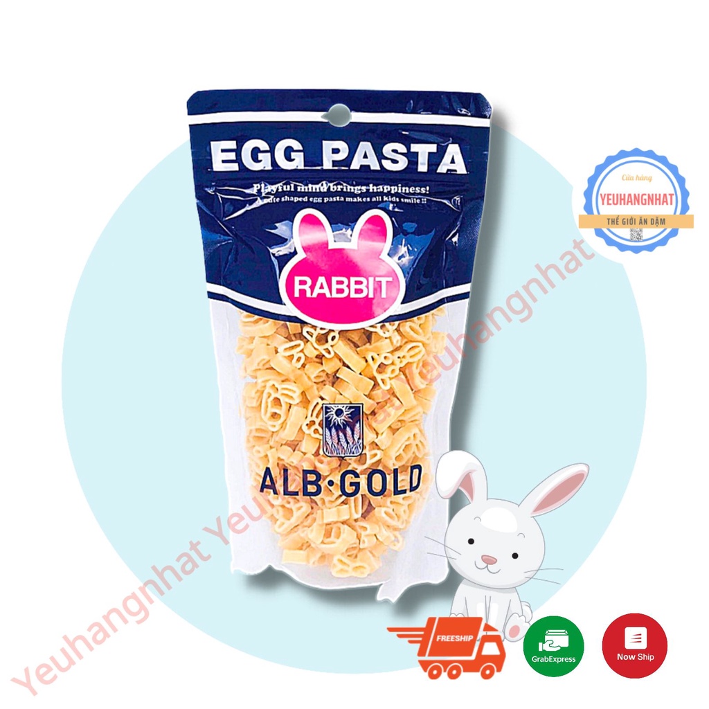 Nui trứng Egg Pasta Nhật cho bé từ 8m+