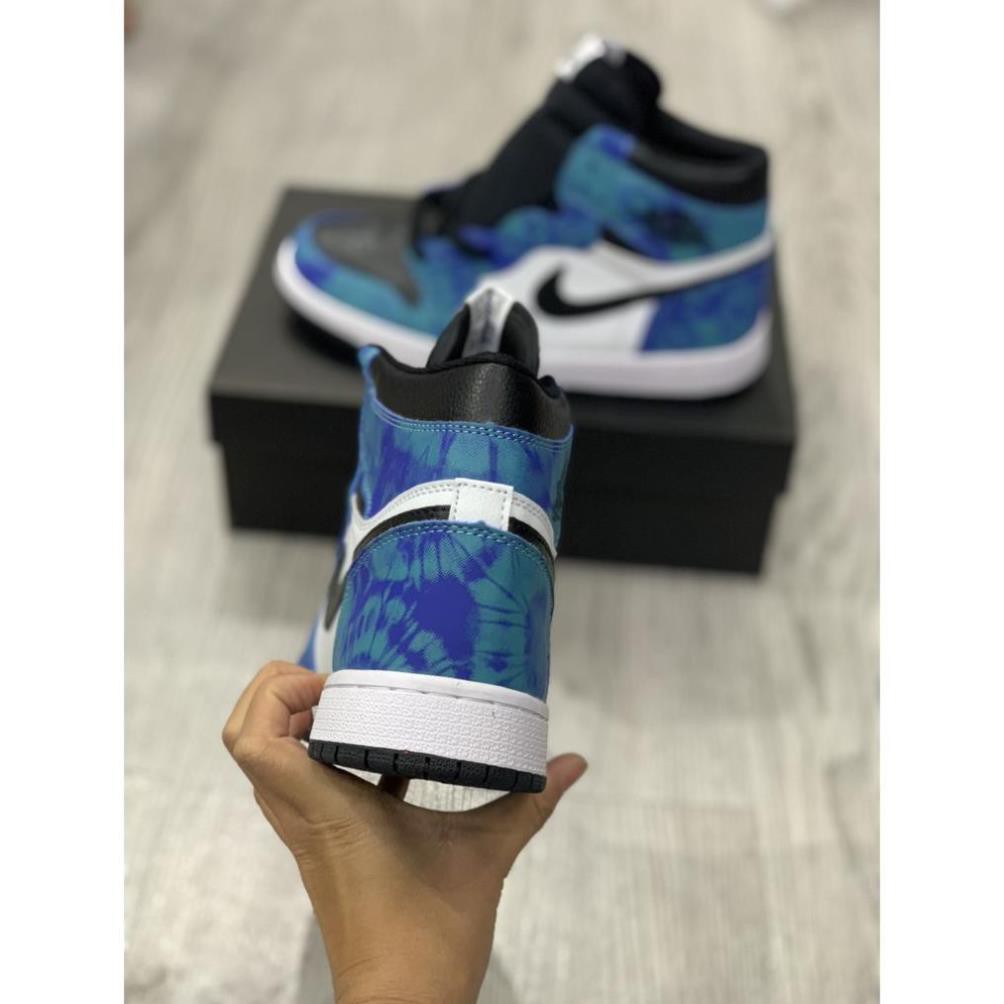 ✔️Giày Sneaker Jordan 1 Xanh Loang Full Box Freeship✔️ | BigBuy360 - bigbuy360.vn