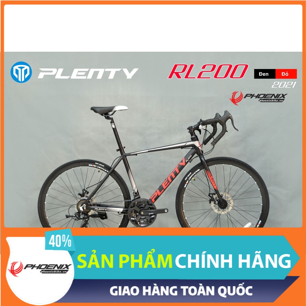 Xe đạp touring tay cong Plenty RL200 2022